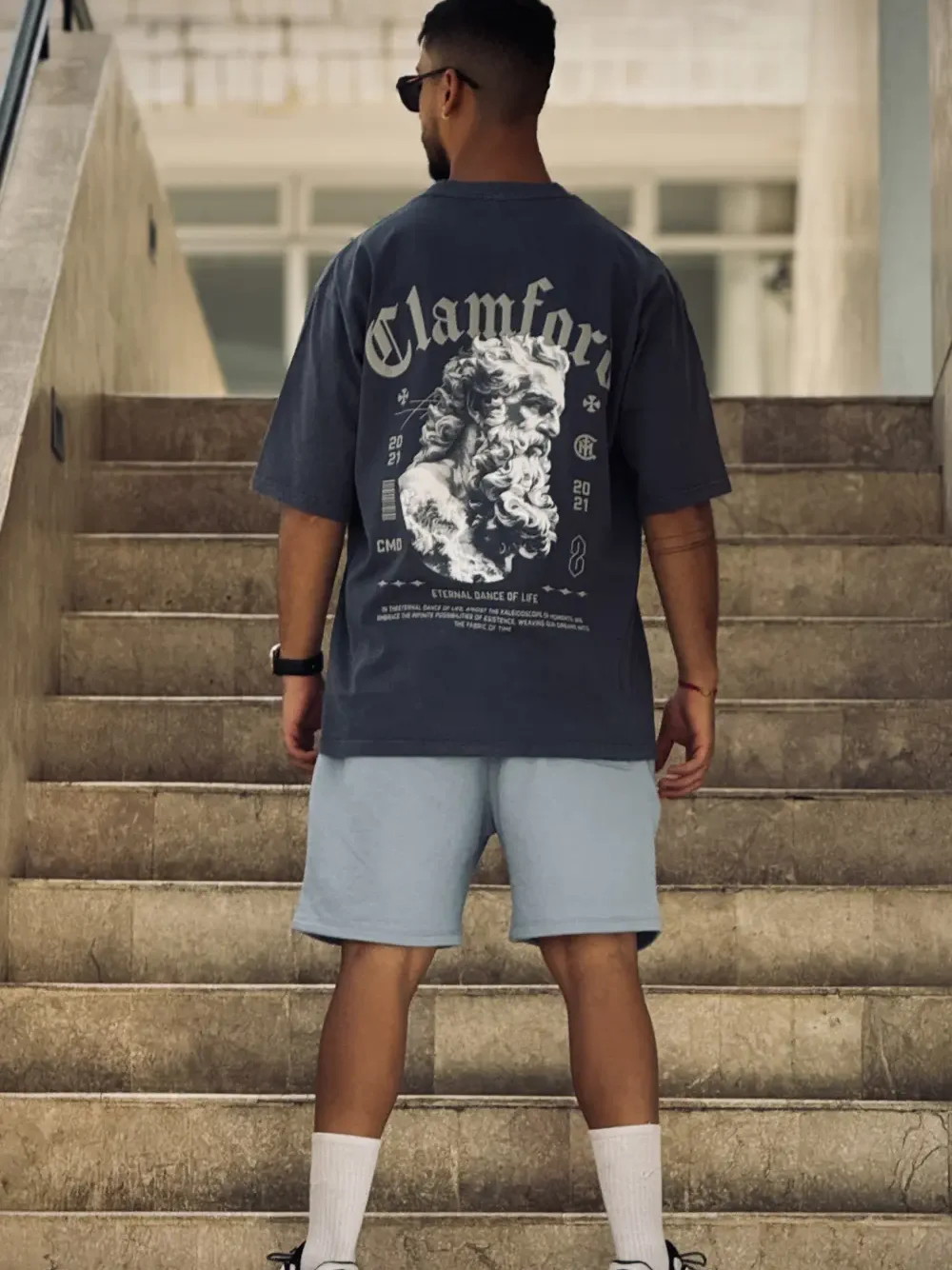 Camiseta Oversize Rostro Gr.
