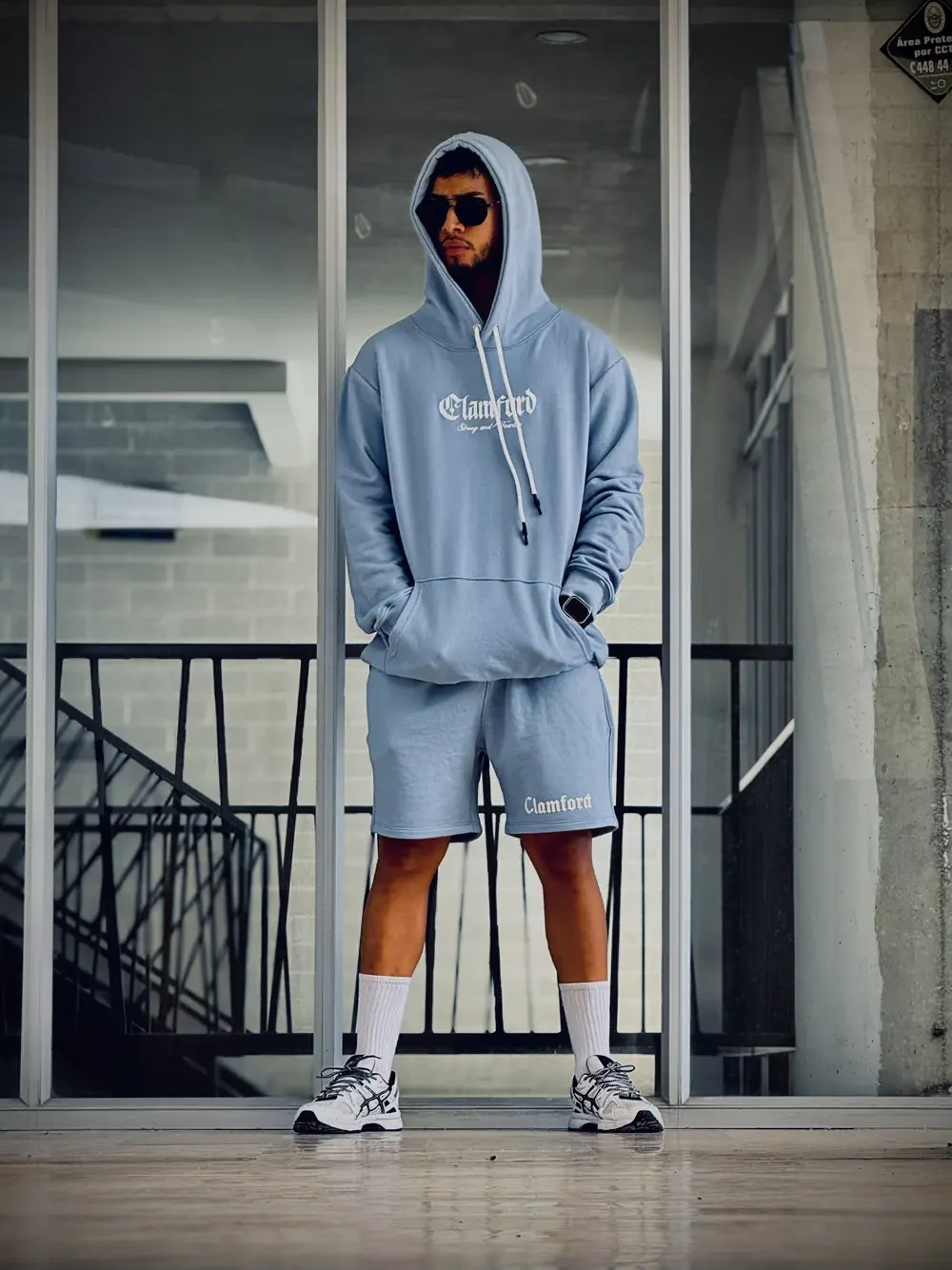 Hoodie Azul Cielo Angel