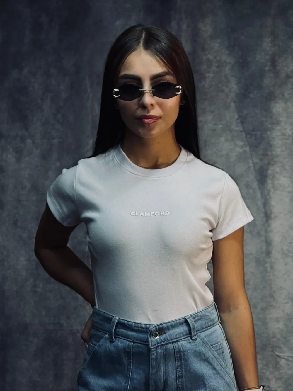 Camisa Básica Texto Clamford