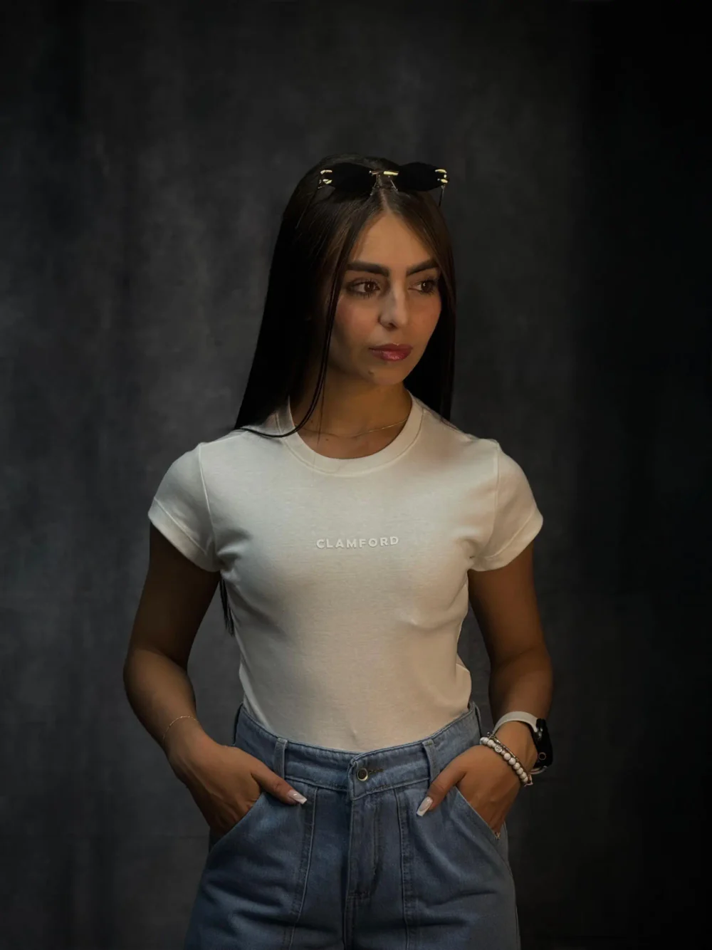 Camisa Básica Texto Clamford