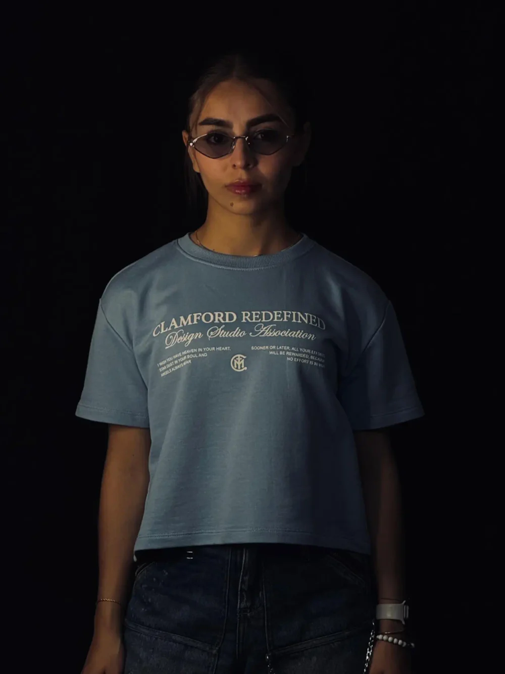 Camiseta oversize ángeles espalda redefined