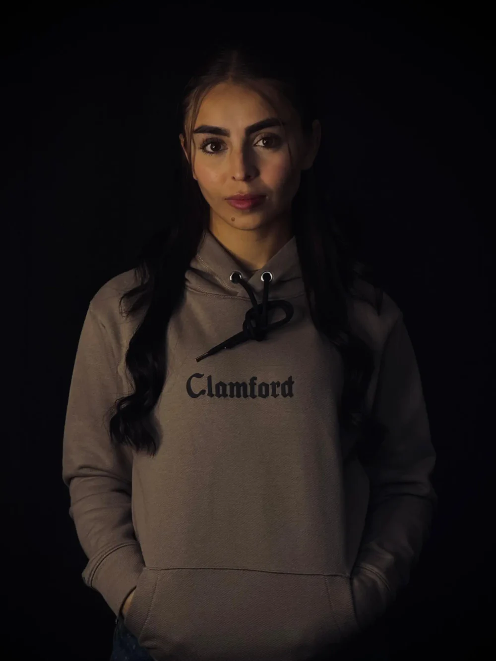 Hoodie caligrafía Clamford