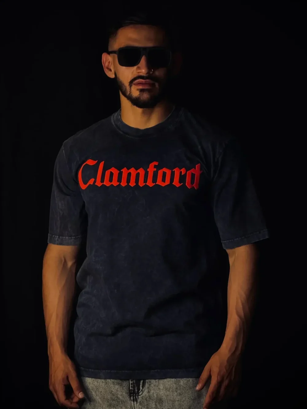 Camiseta Oversize Azul Angel Guardian